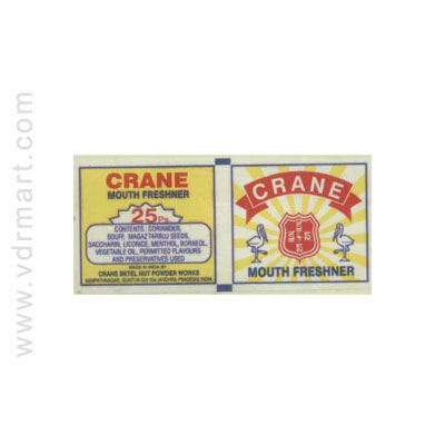 CRANE SOAP PACKETS 25 PAISE 